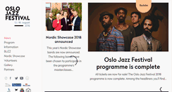 Desktop Screenshot of oslojazz.com